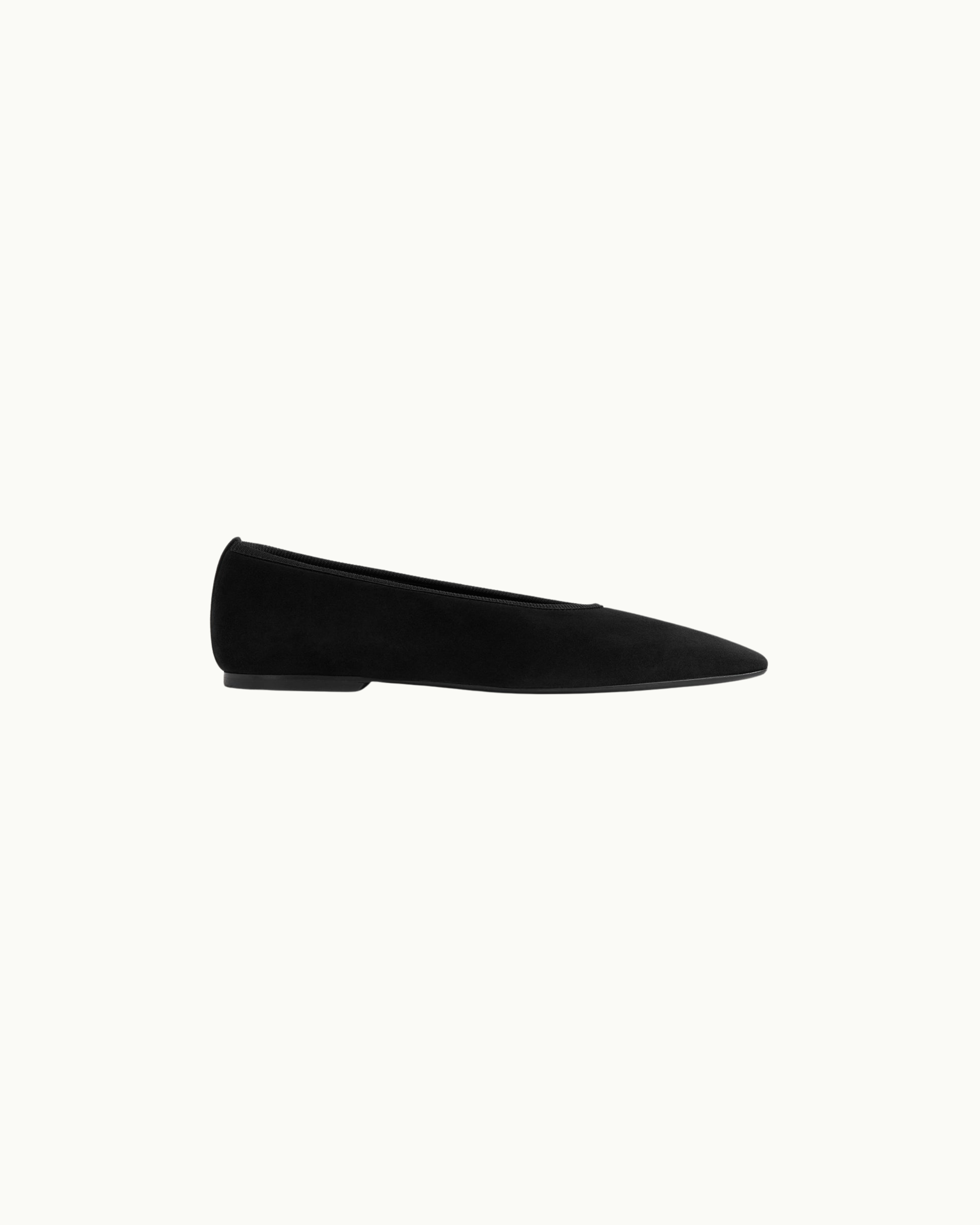 Minimalist Suede Ballerinas