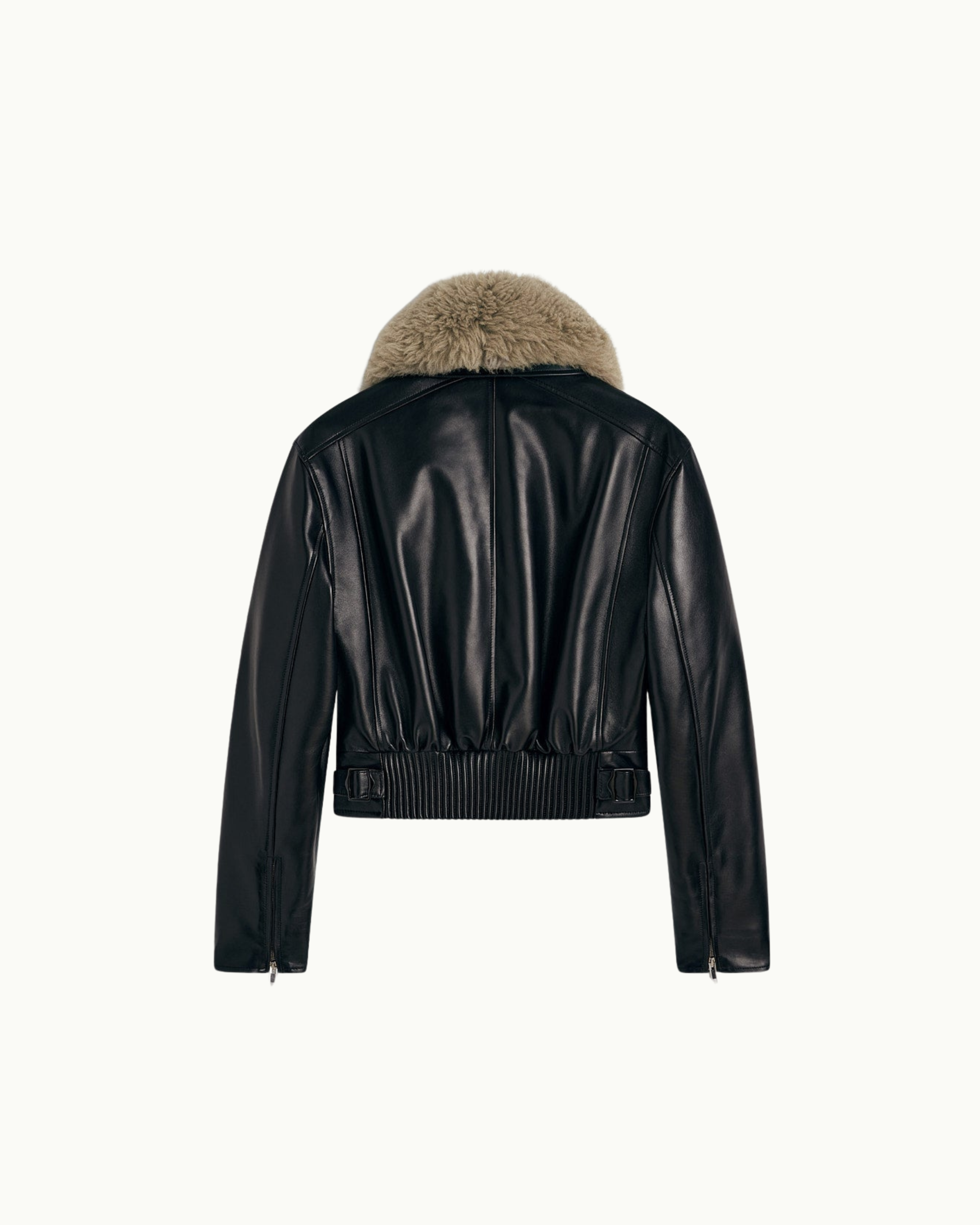 Cropped Aviator Jacket