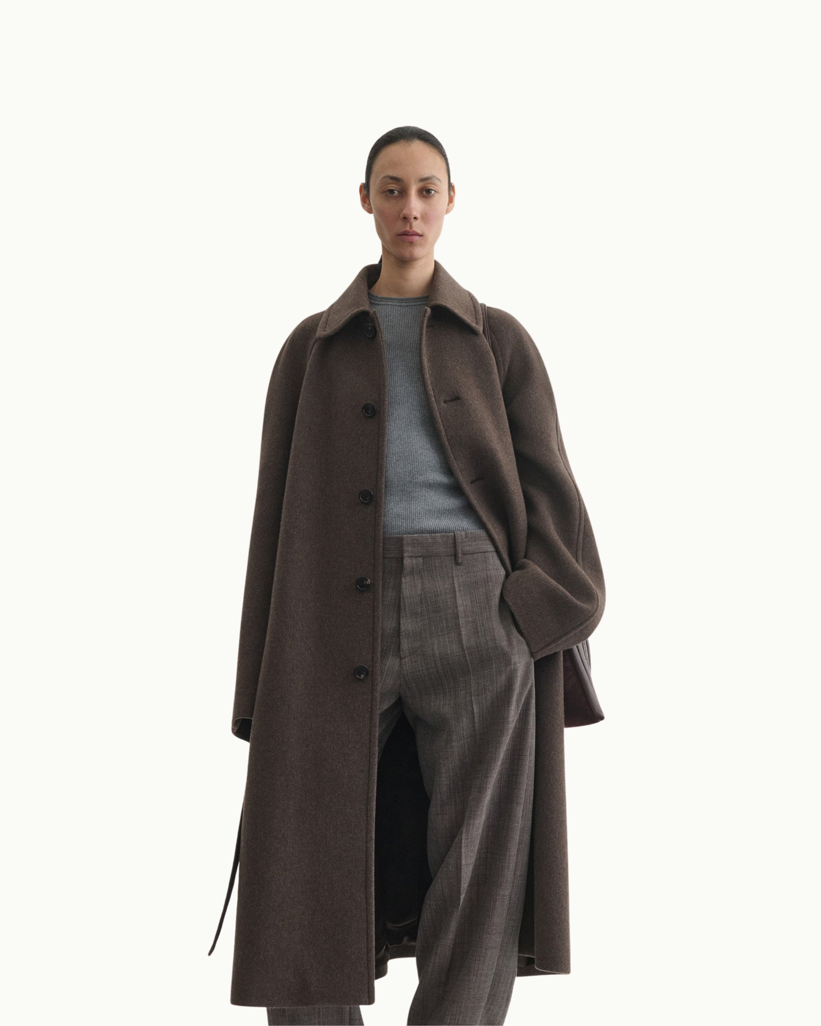 Curve Shoulder Coat