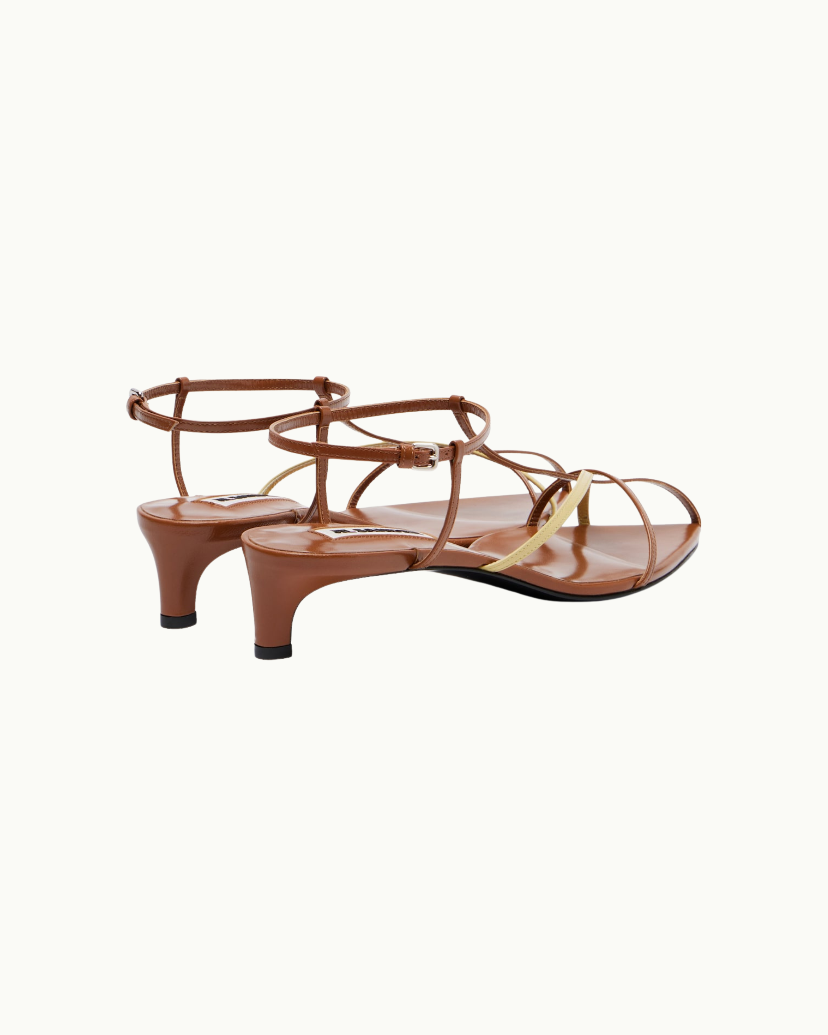Cage Low-Heel Sandals