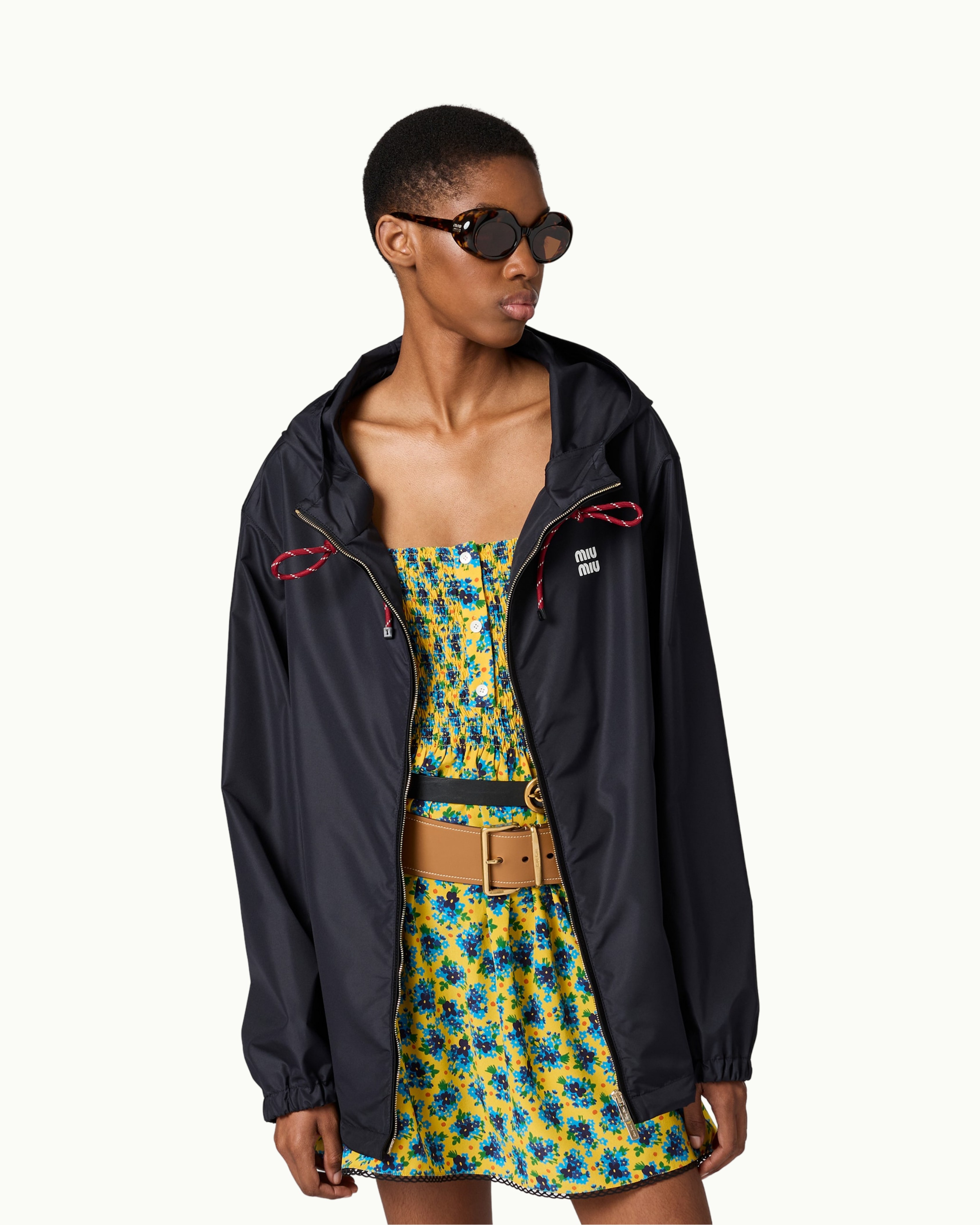 Technical Fabric Blouson Jacket