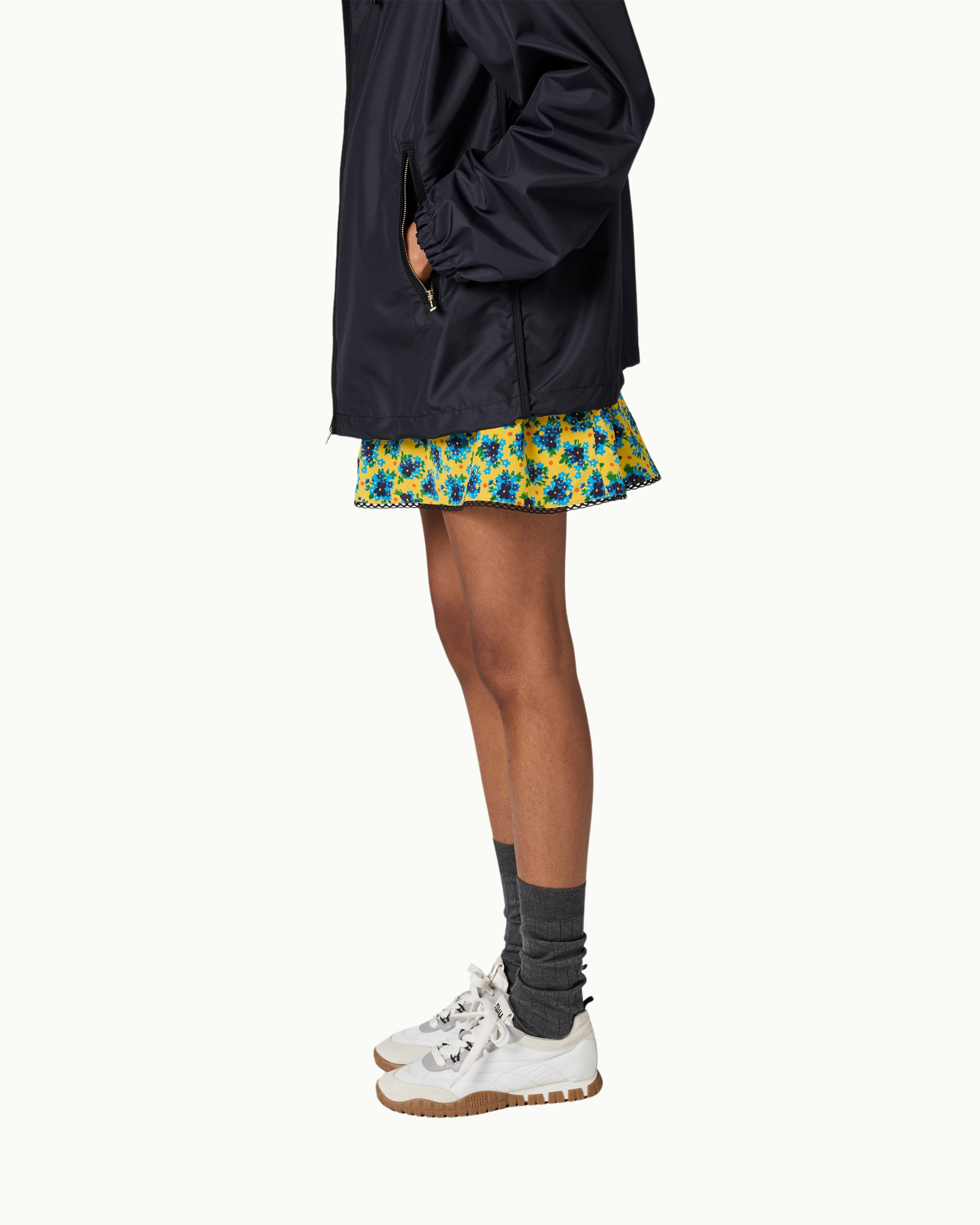 Technical Fabric Blouson Jacket
