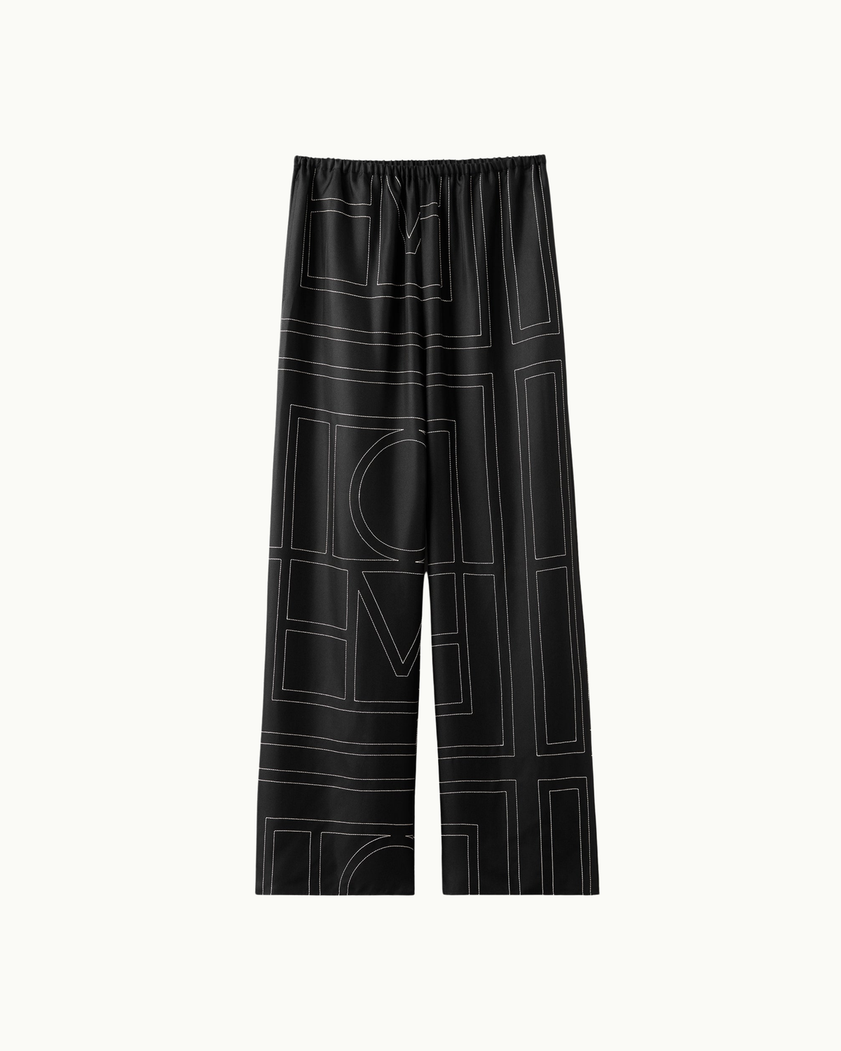 Monogram Silk Bottoms