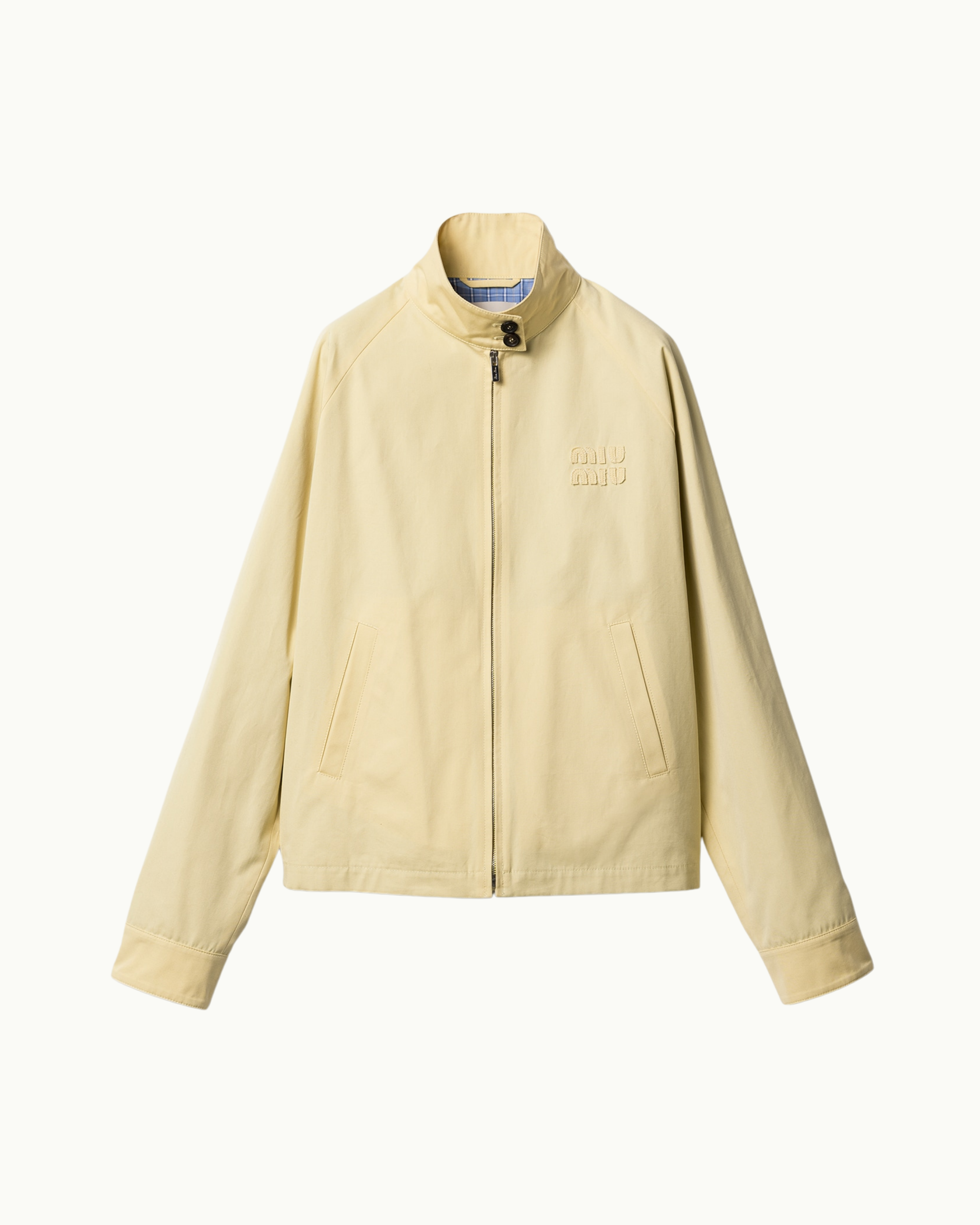 Poplin Blouson Jacket