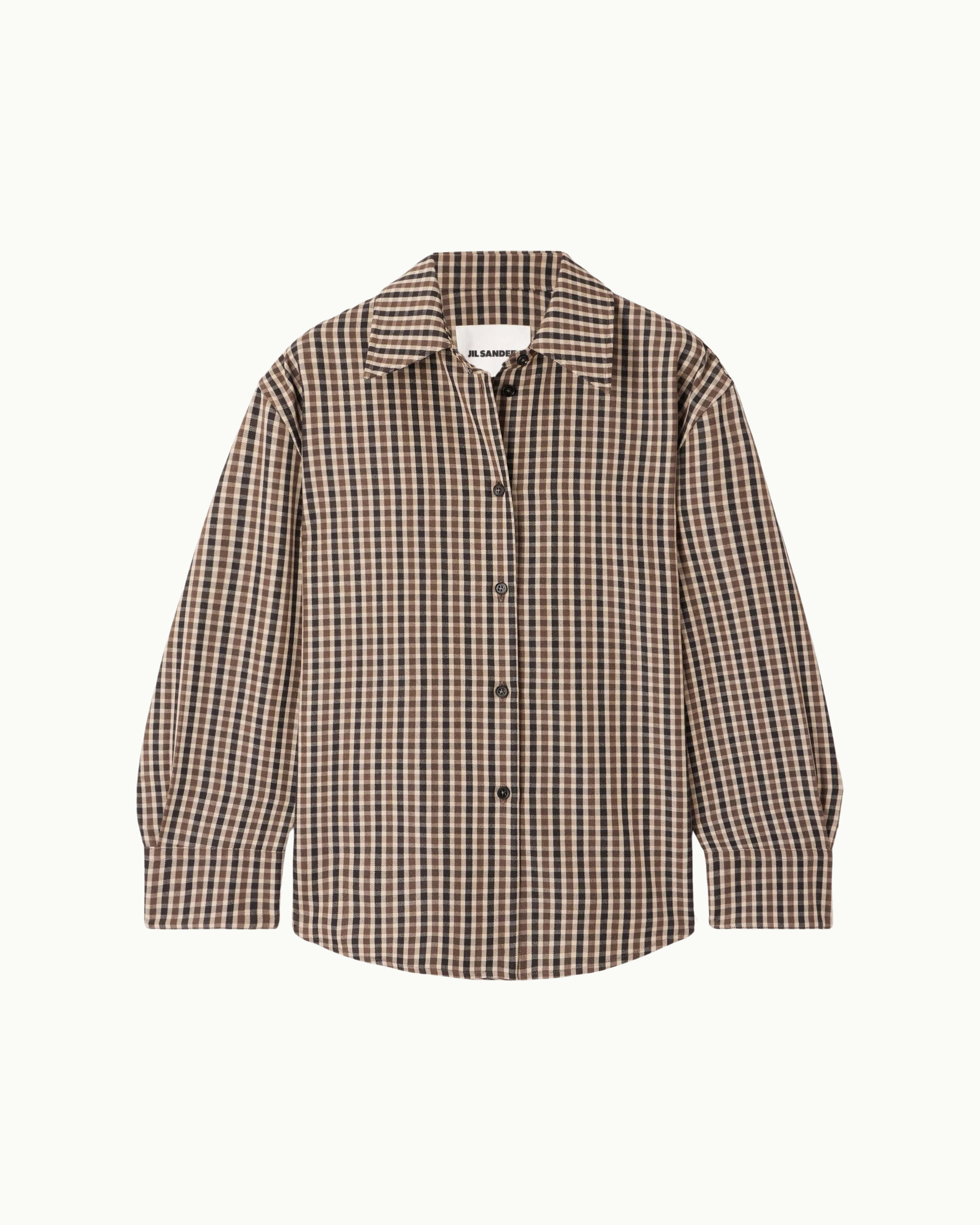 Checked Wool Shirt