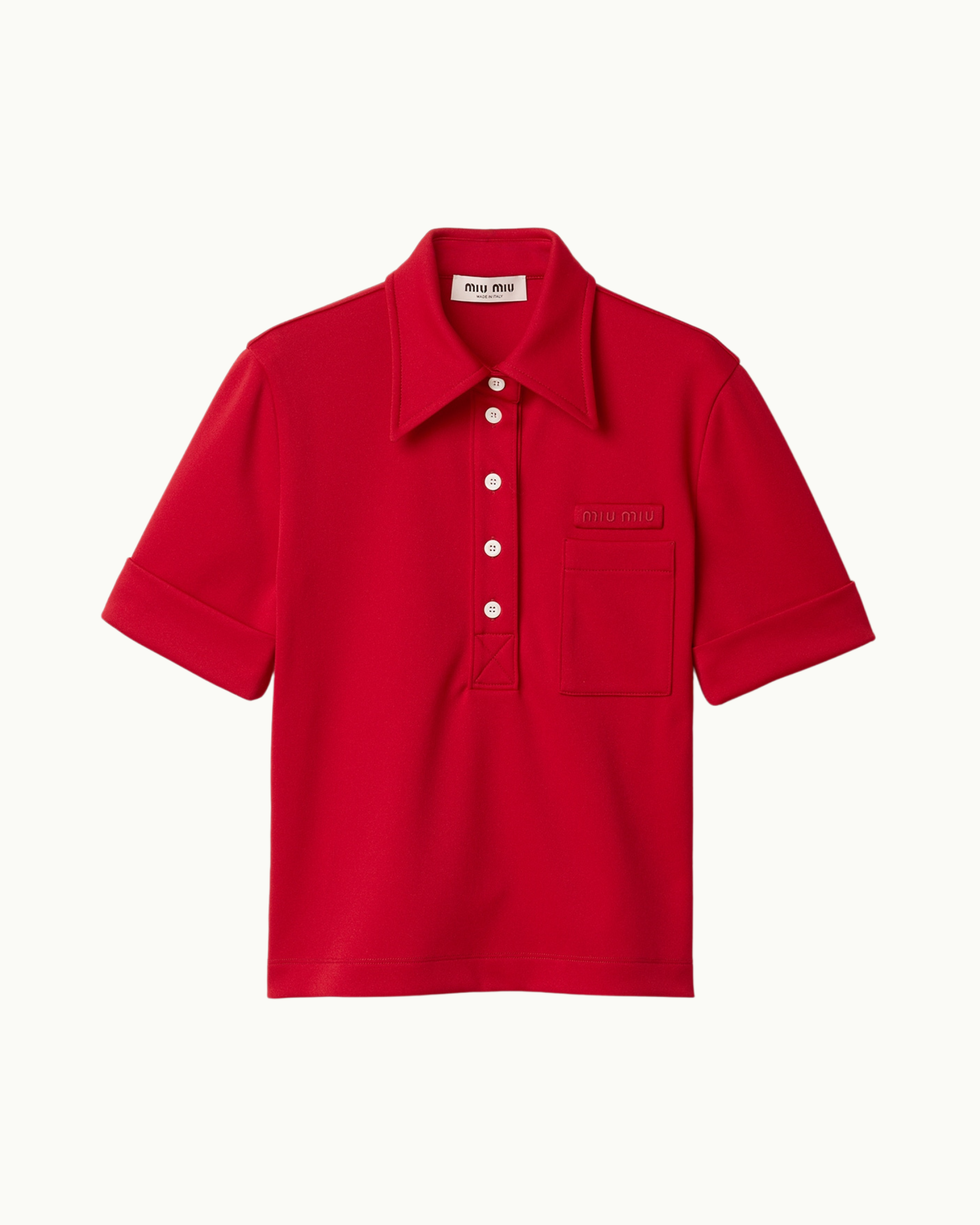 Technical Jersey Polo Shirt