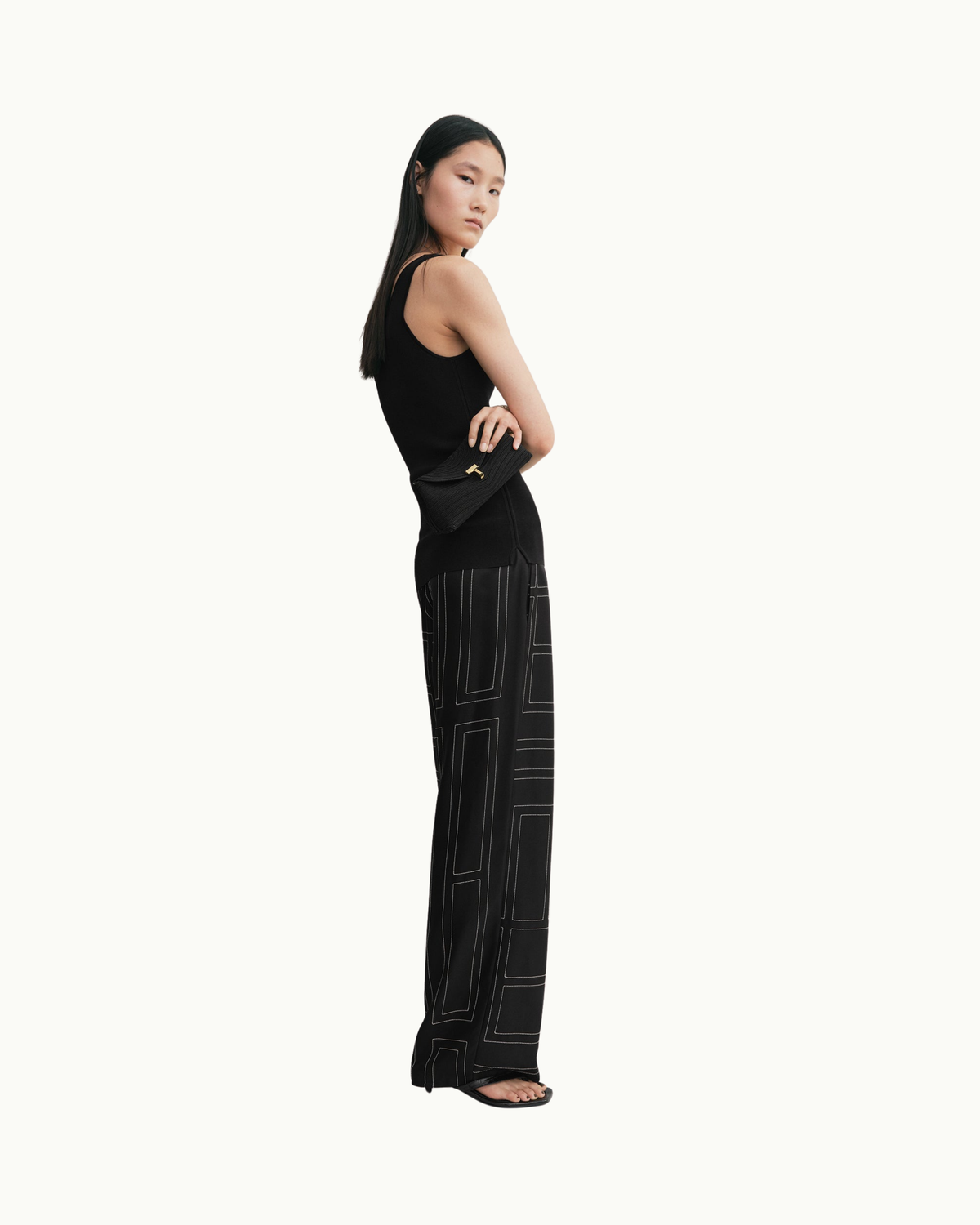 Monogram Silk Bottoms