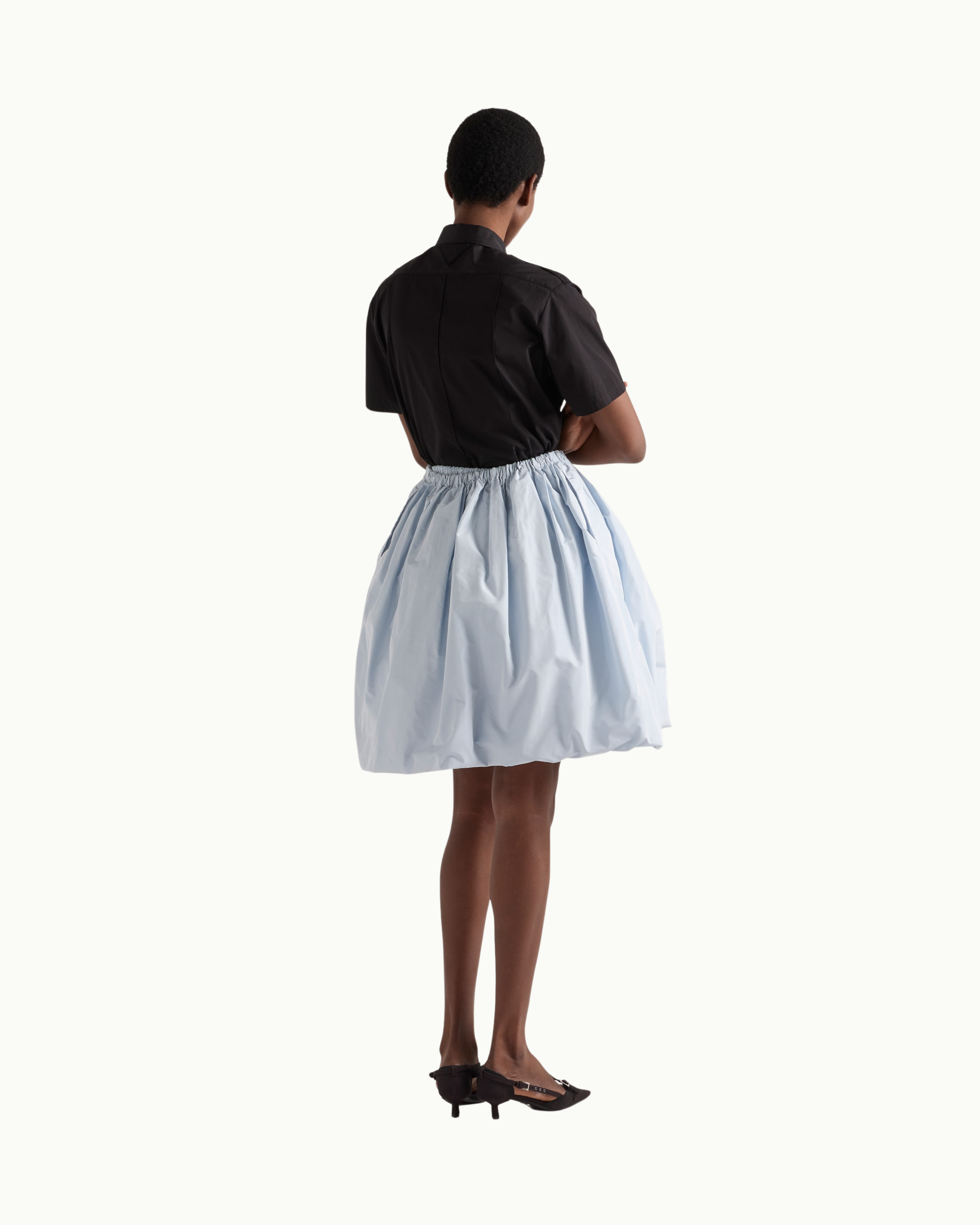 Technical Taffeta Skirt