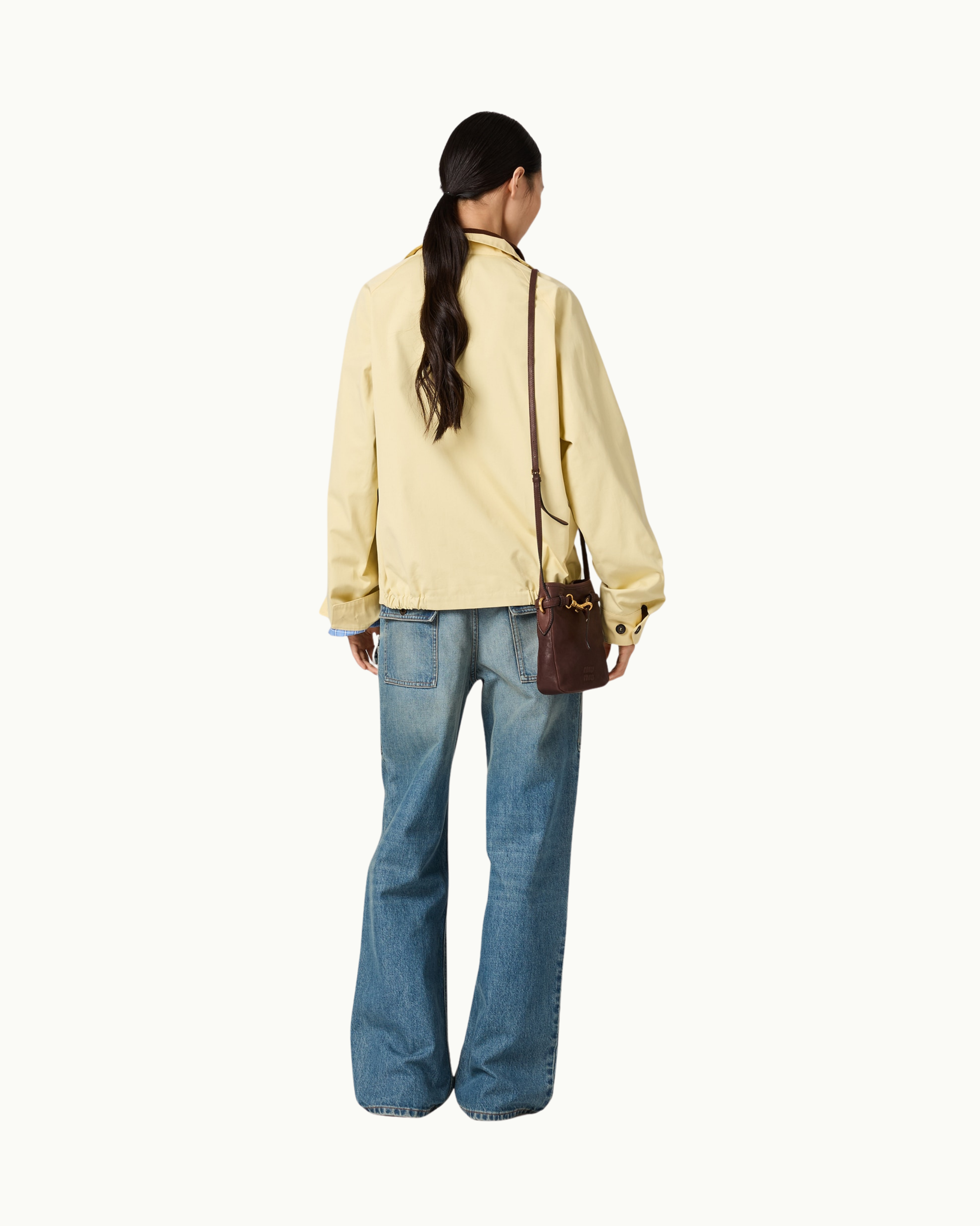 Poplin Blouson Jacket