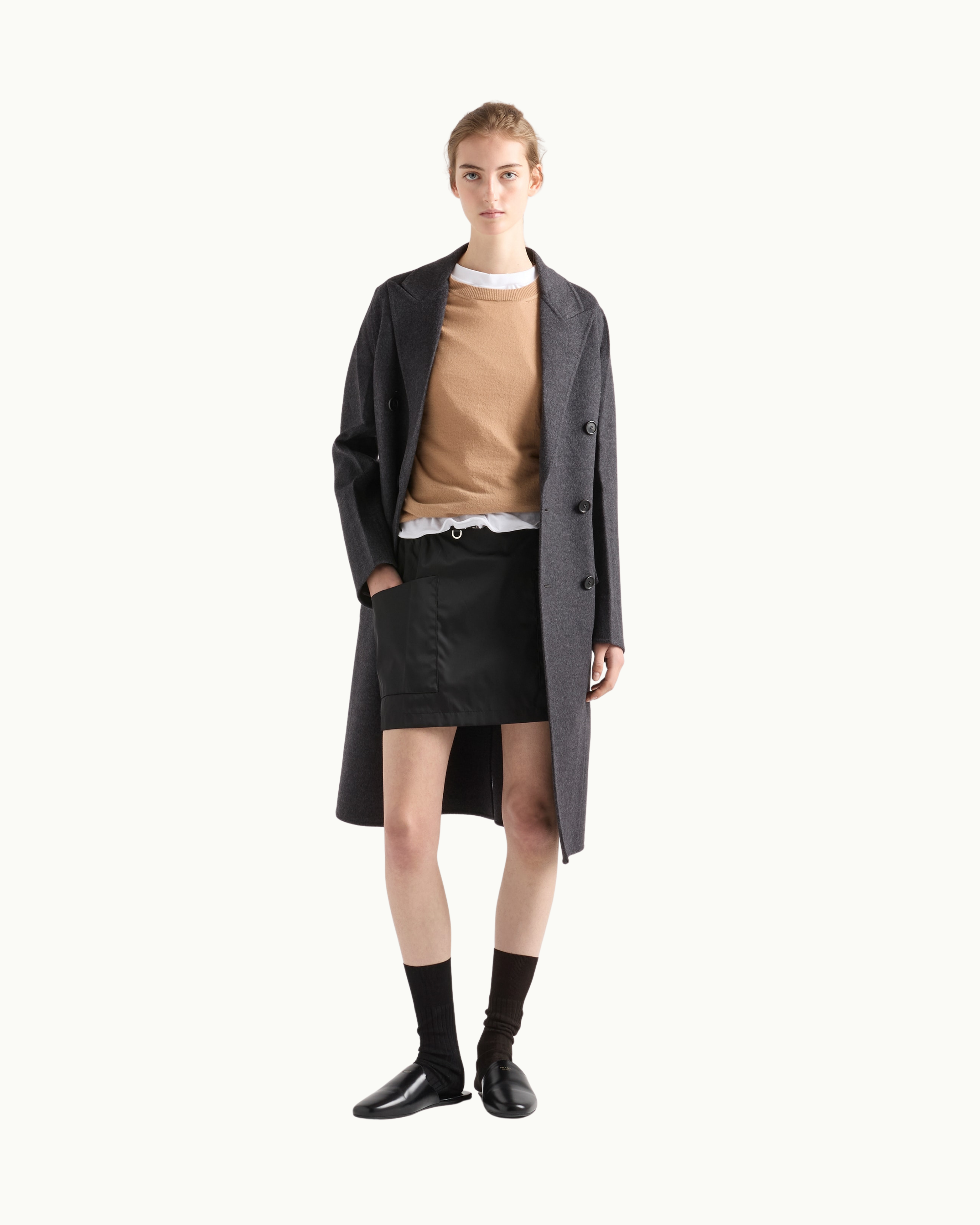 Re-Nylon Mini Skirt