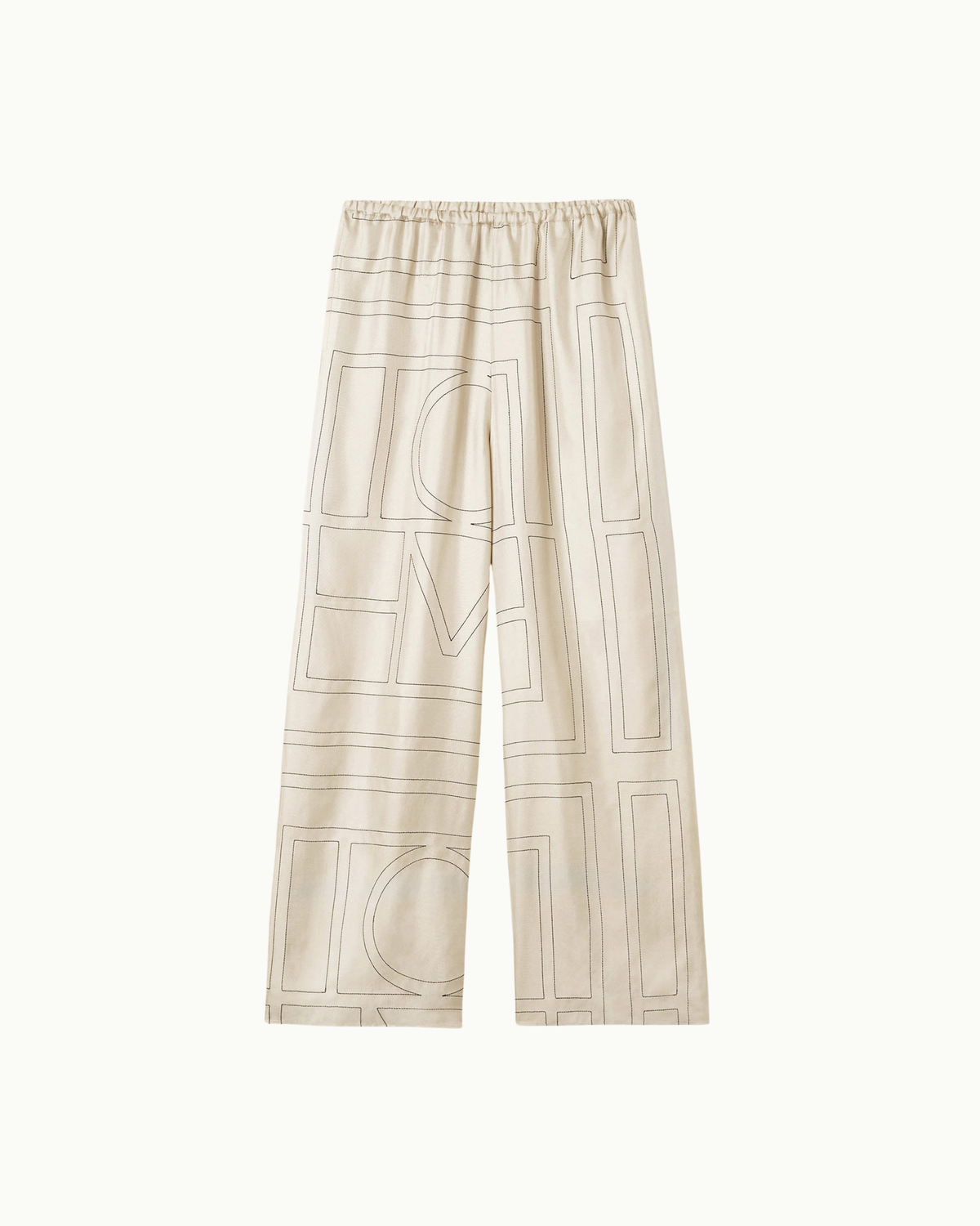 Monogram Silk Bottoms