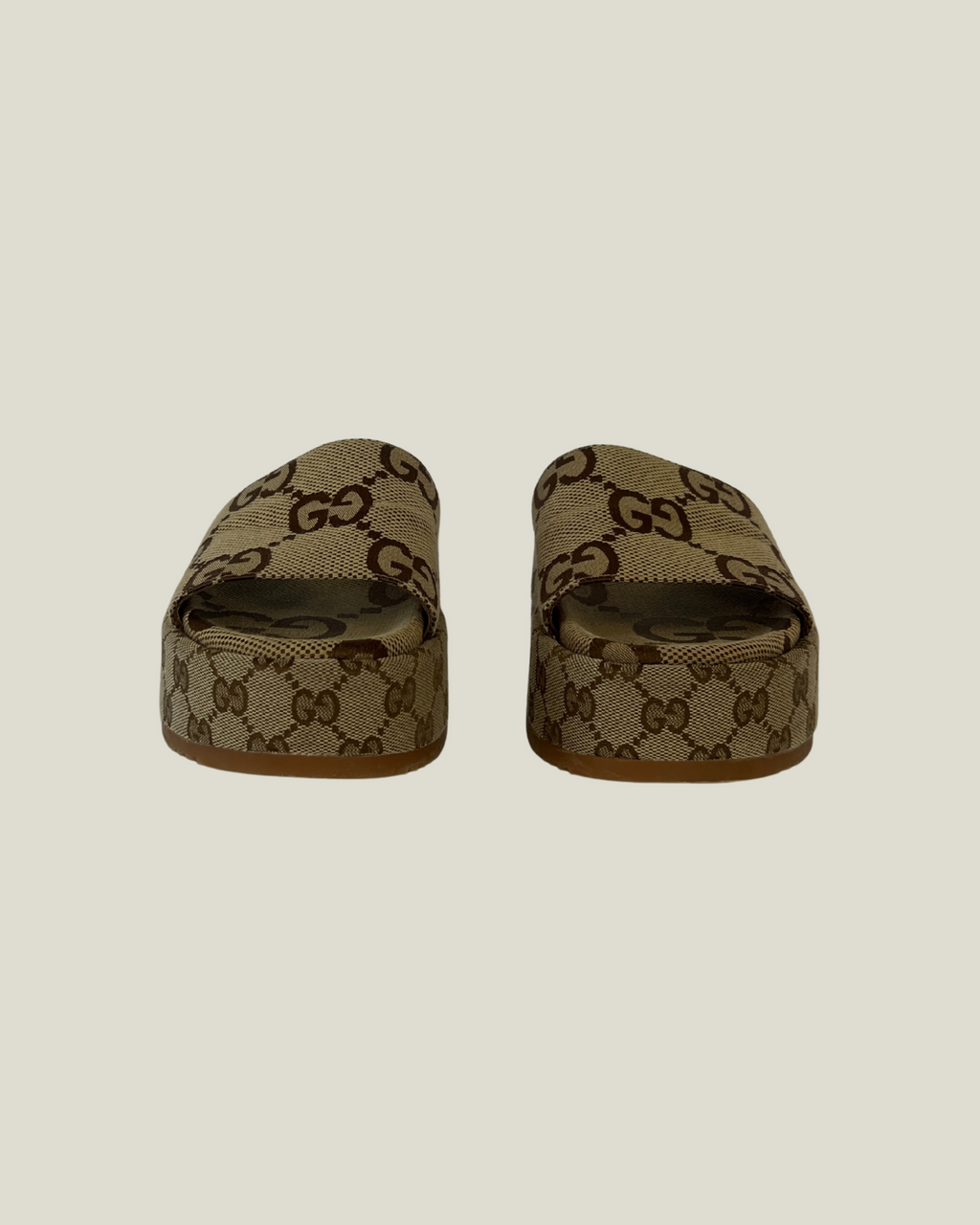 Gucci GG Platform Slide Sandals