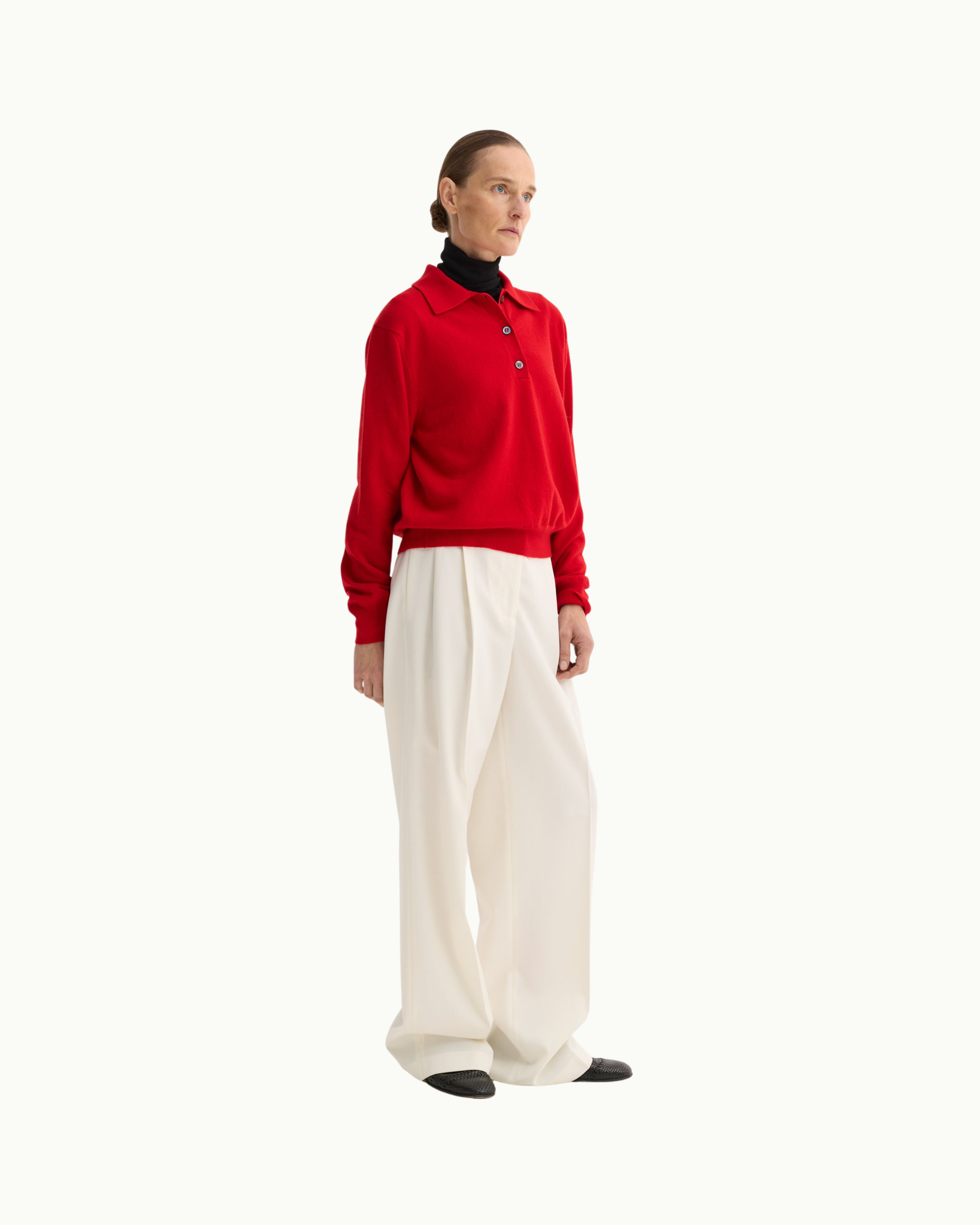 Wool Cashmere Polo