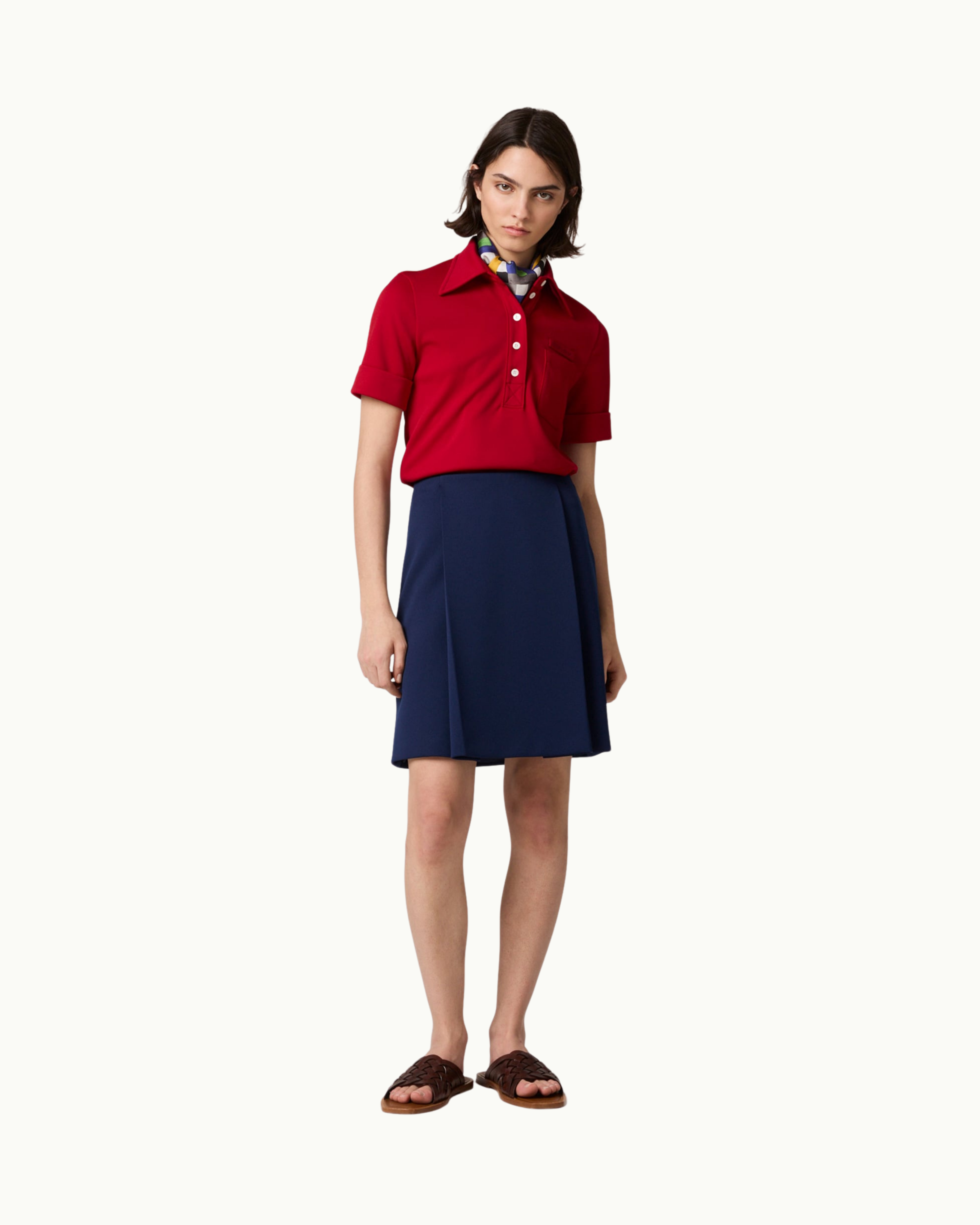 Technical Jersey Polo Shirt