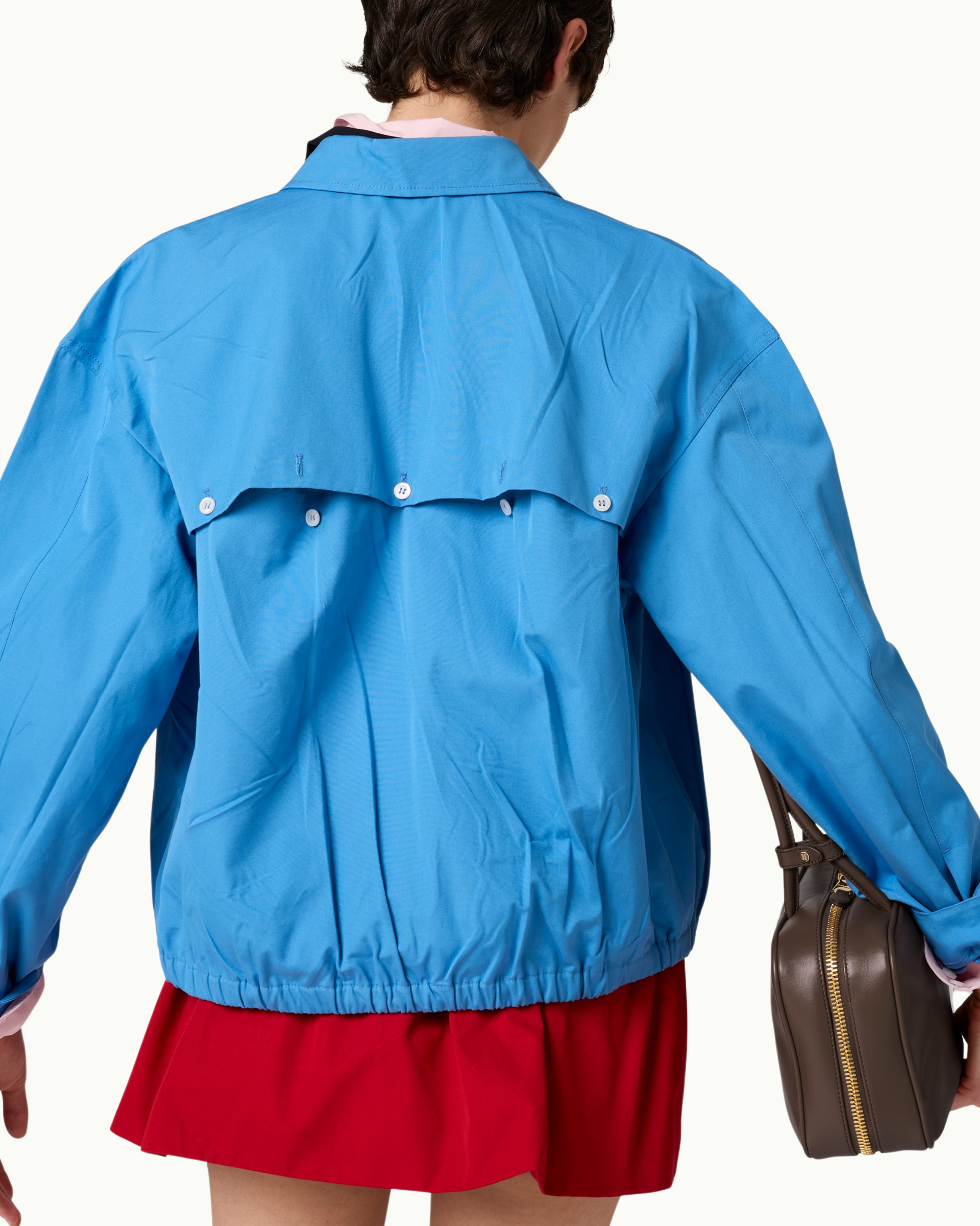 Poplin Blouson Jacket