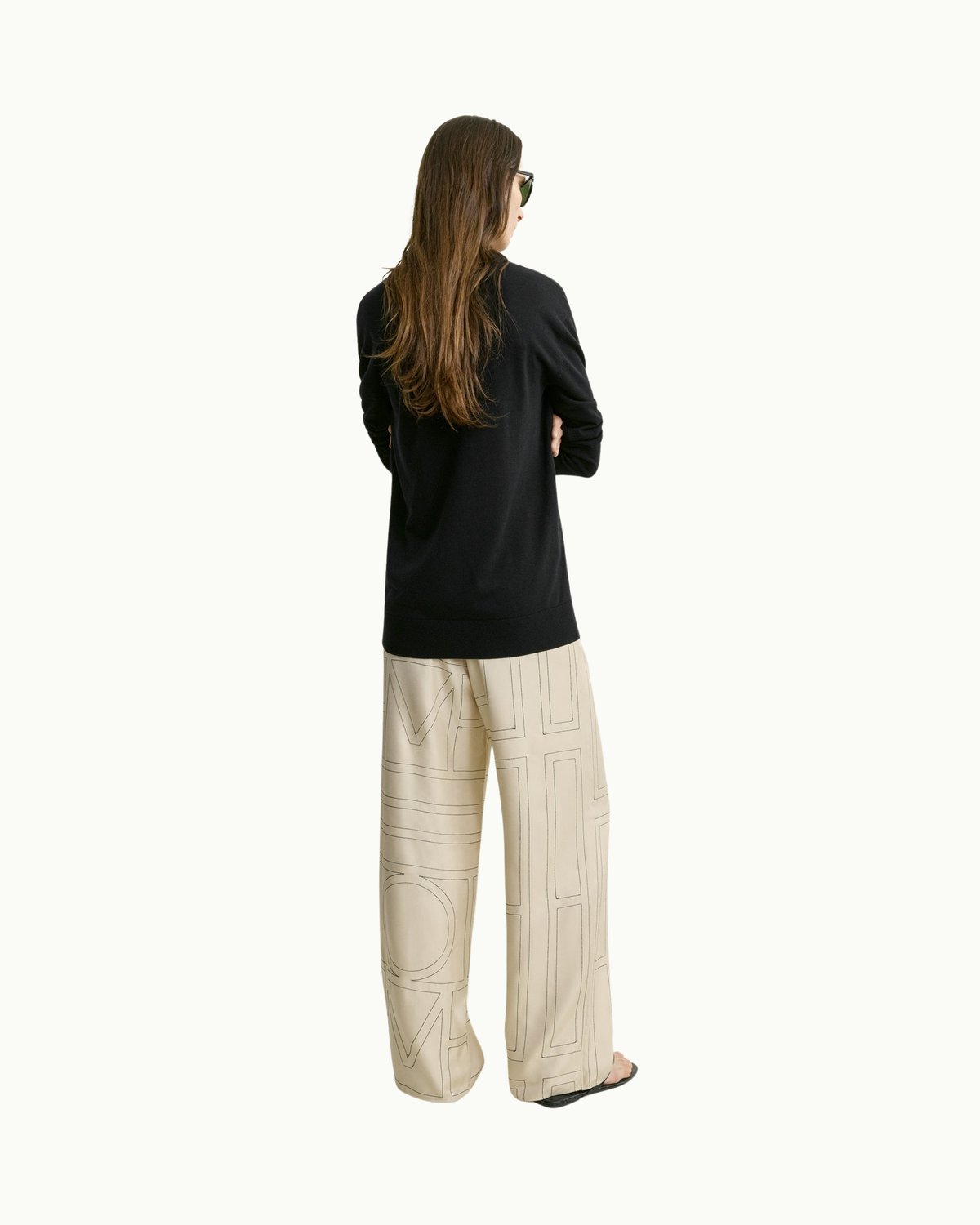 Monogram Silk Bottoms