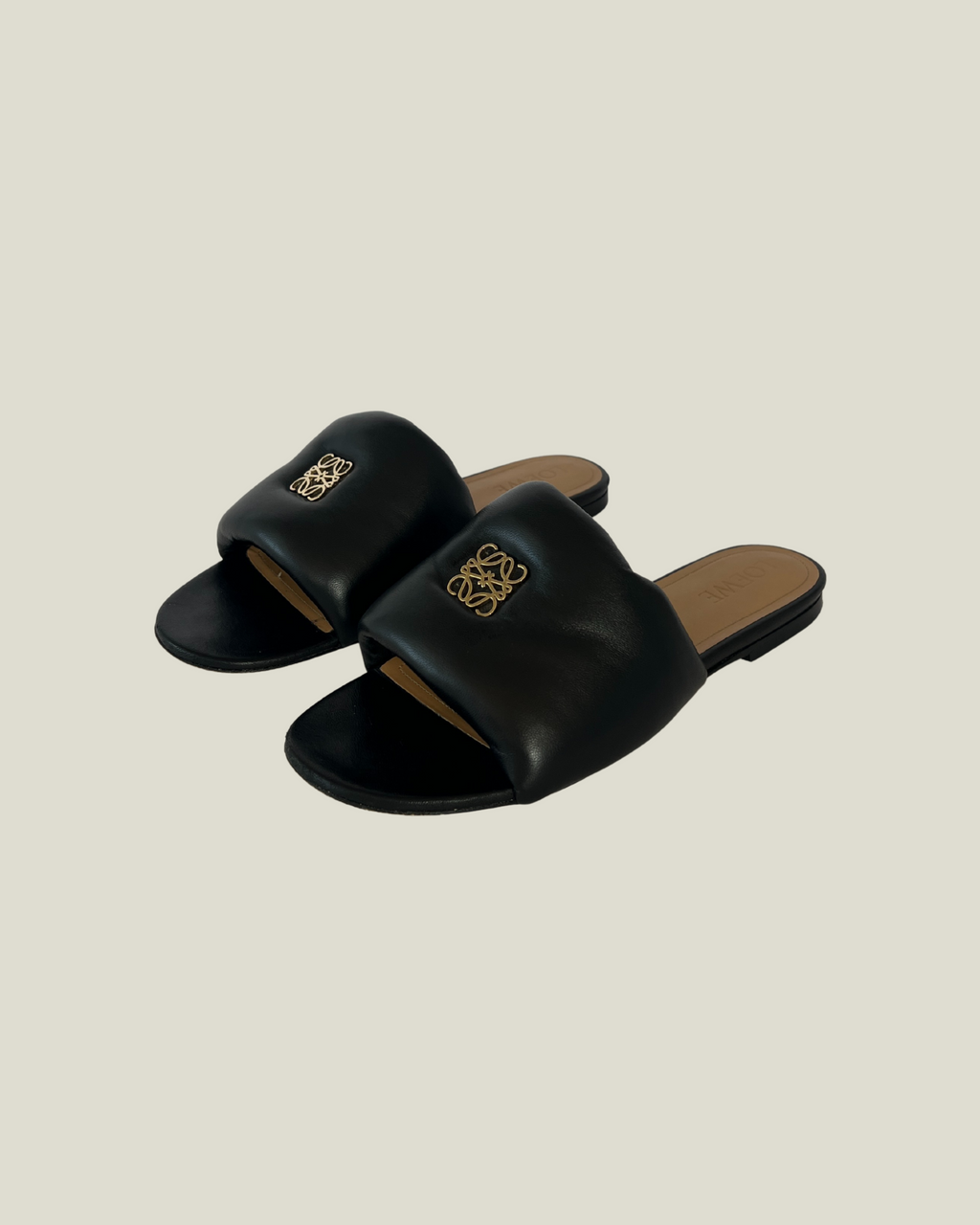 Loewe Anagram Padded Mules