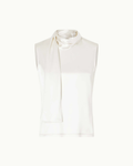 Silk Stretch Satin Top