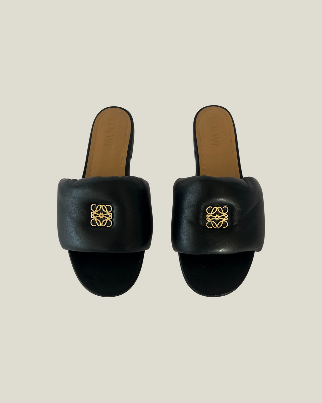 Loewe Anagram Padded Mules