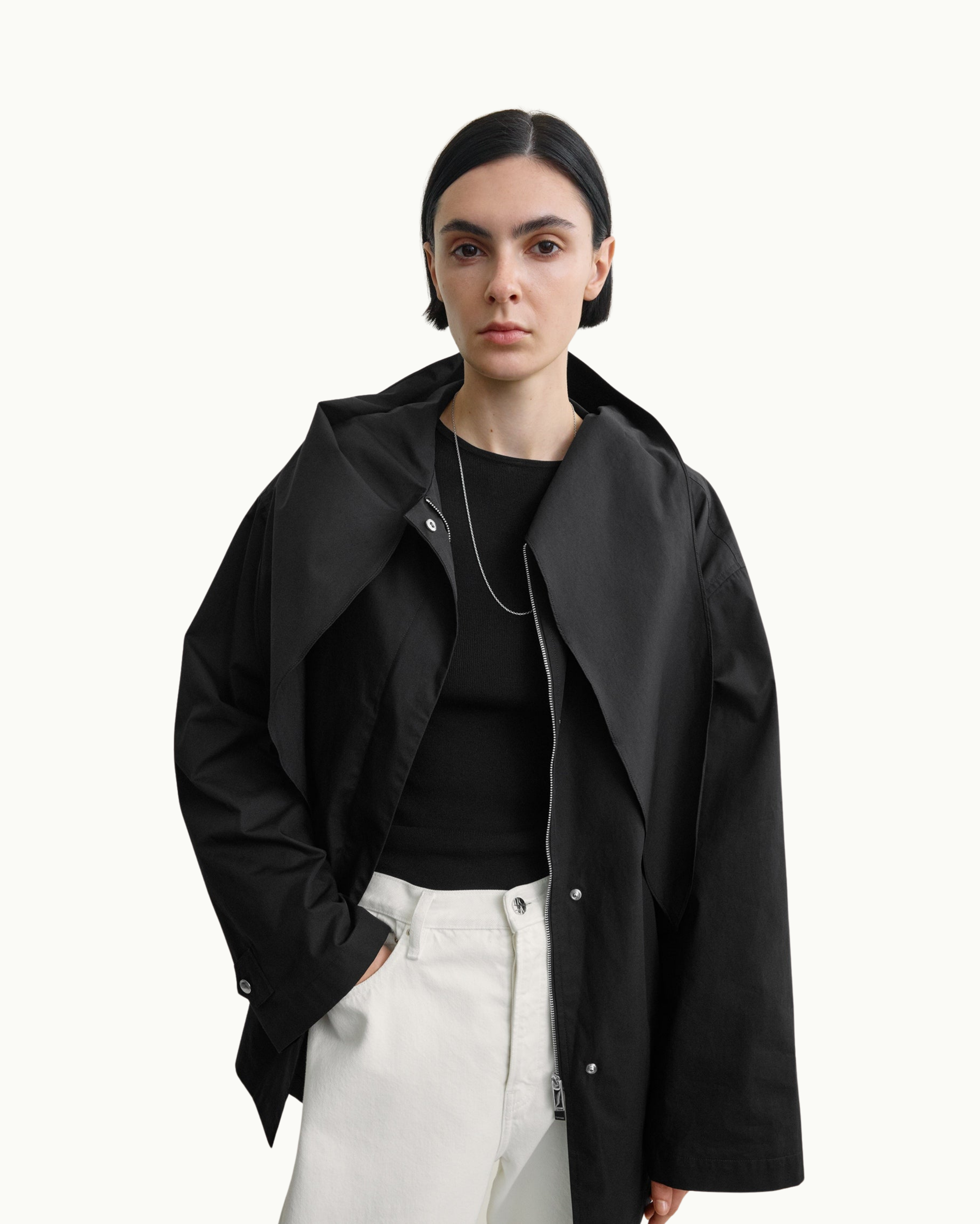 Technical Scarf Jacket