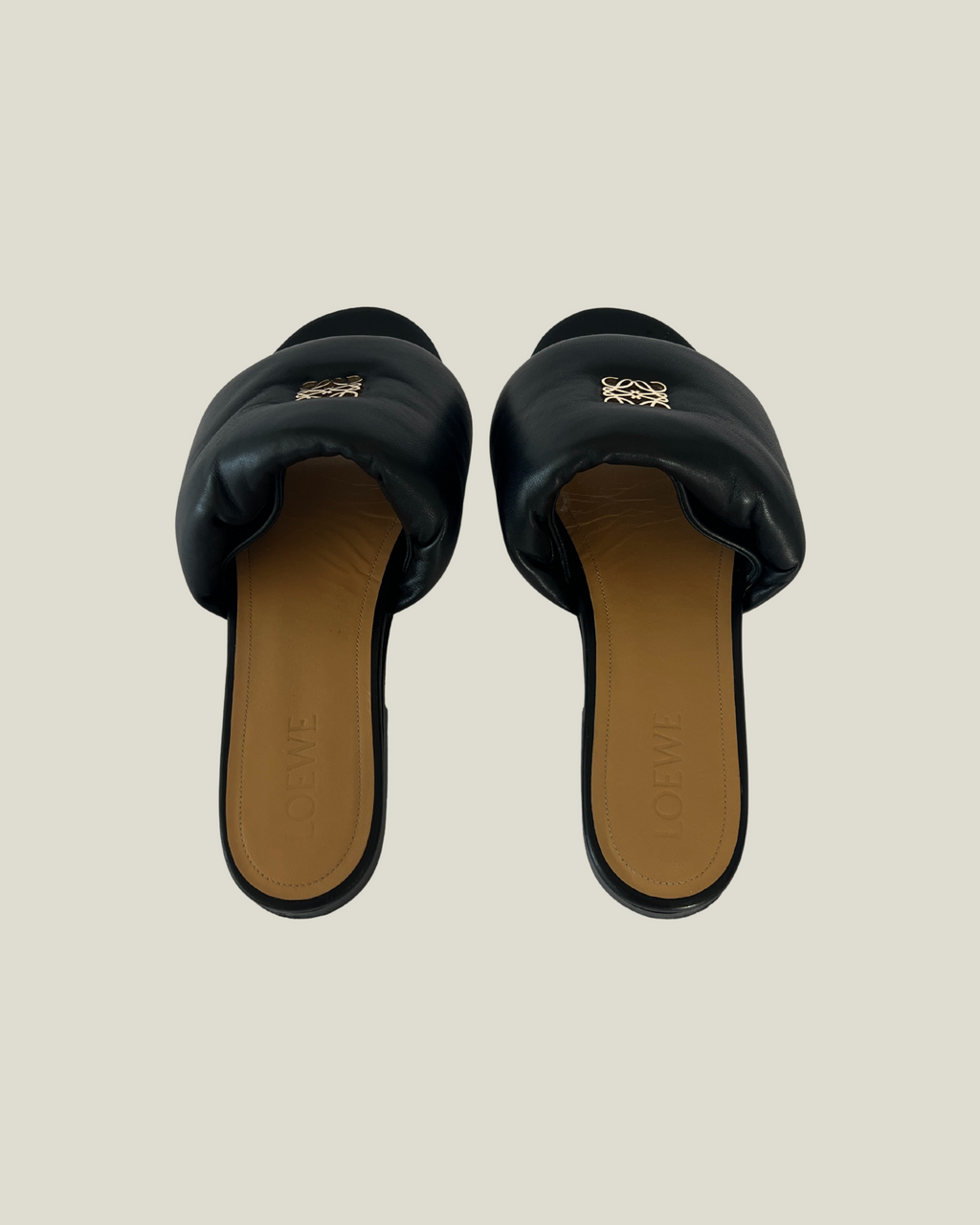 Loewe Anagram Padded Mules