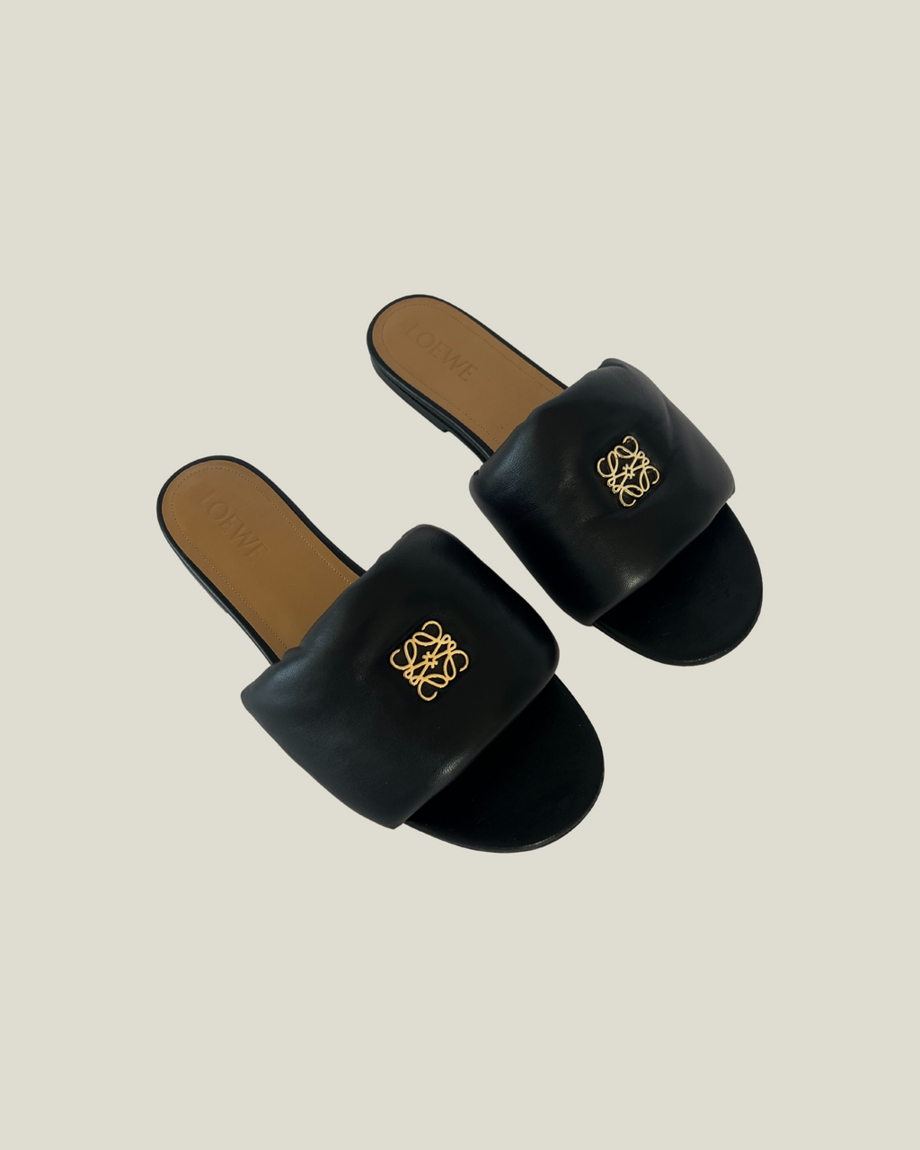 Loewe Anagram Padded Mules