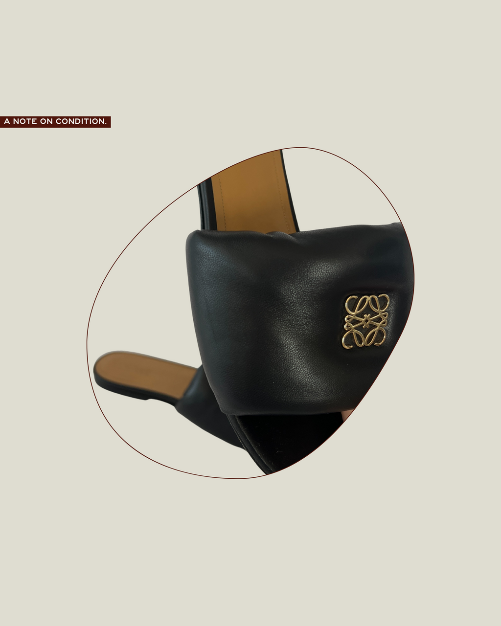 Loewe Anagram Padded Mules