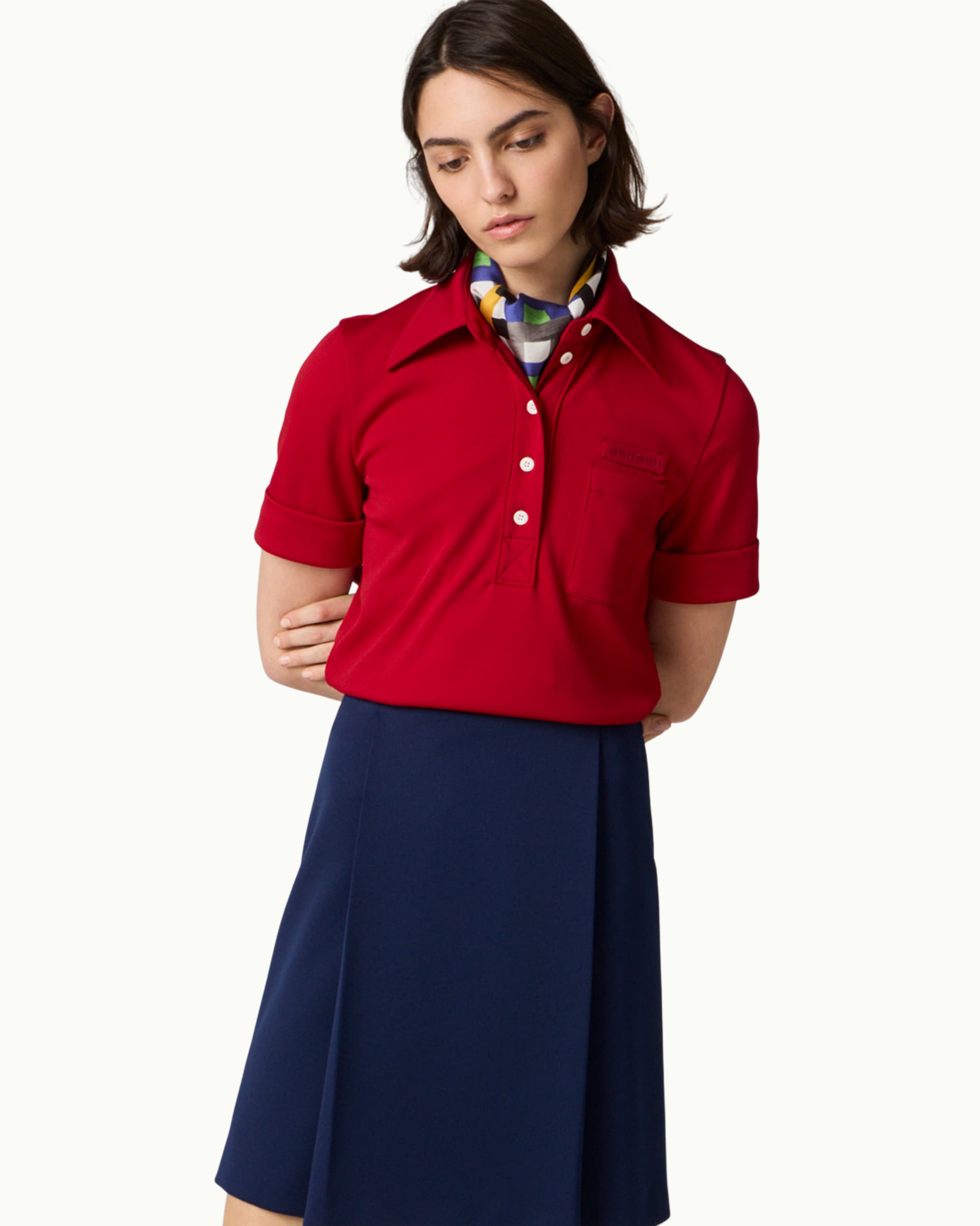 Technical Jersey Polo Shirt