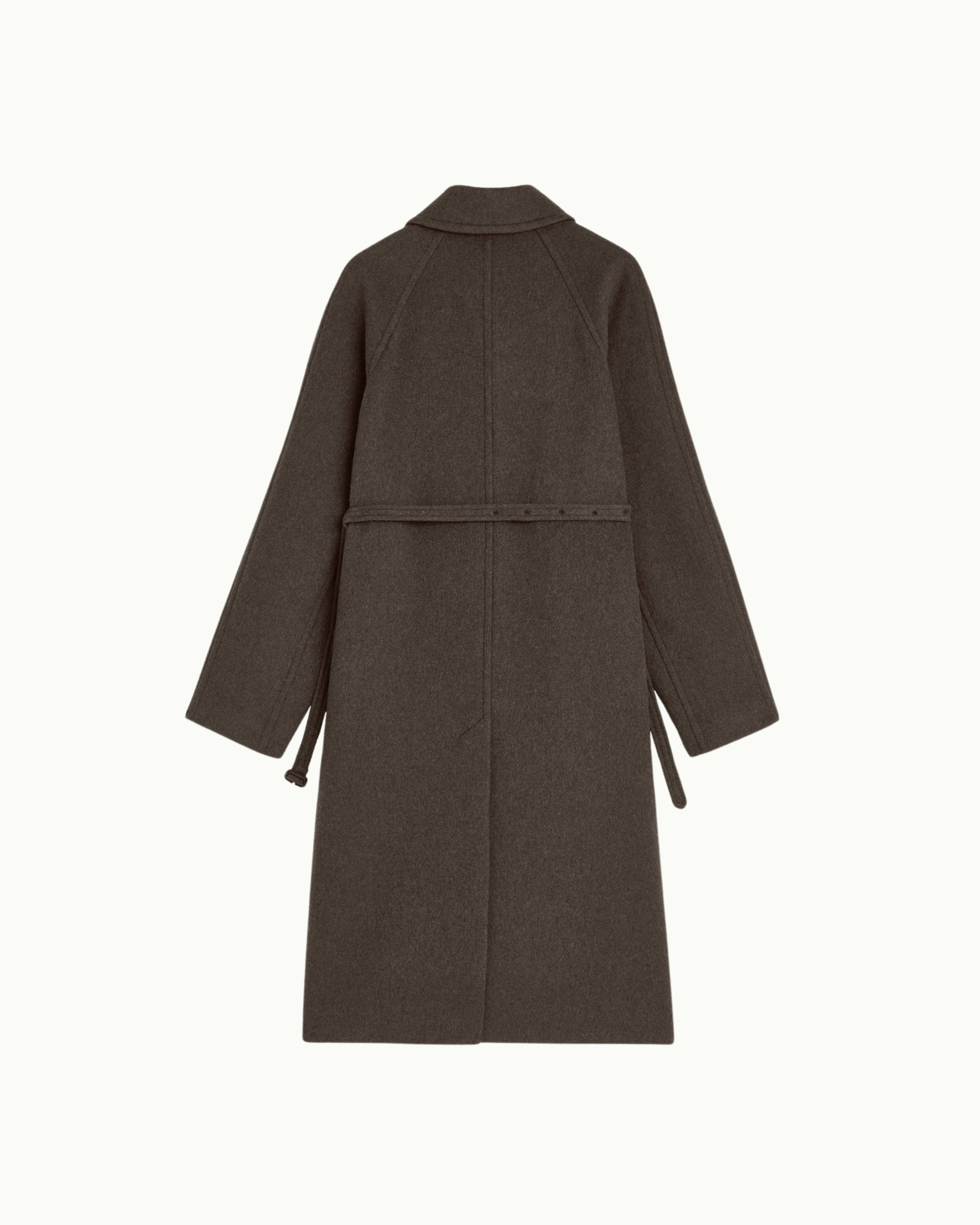 Curve Shoulder Coat