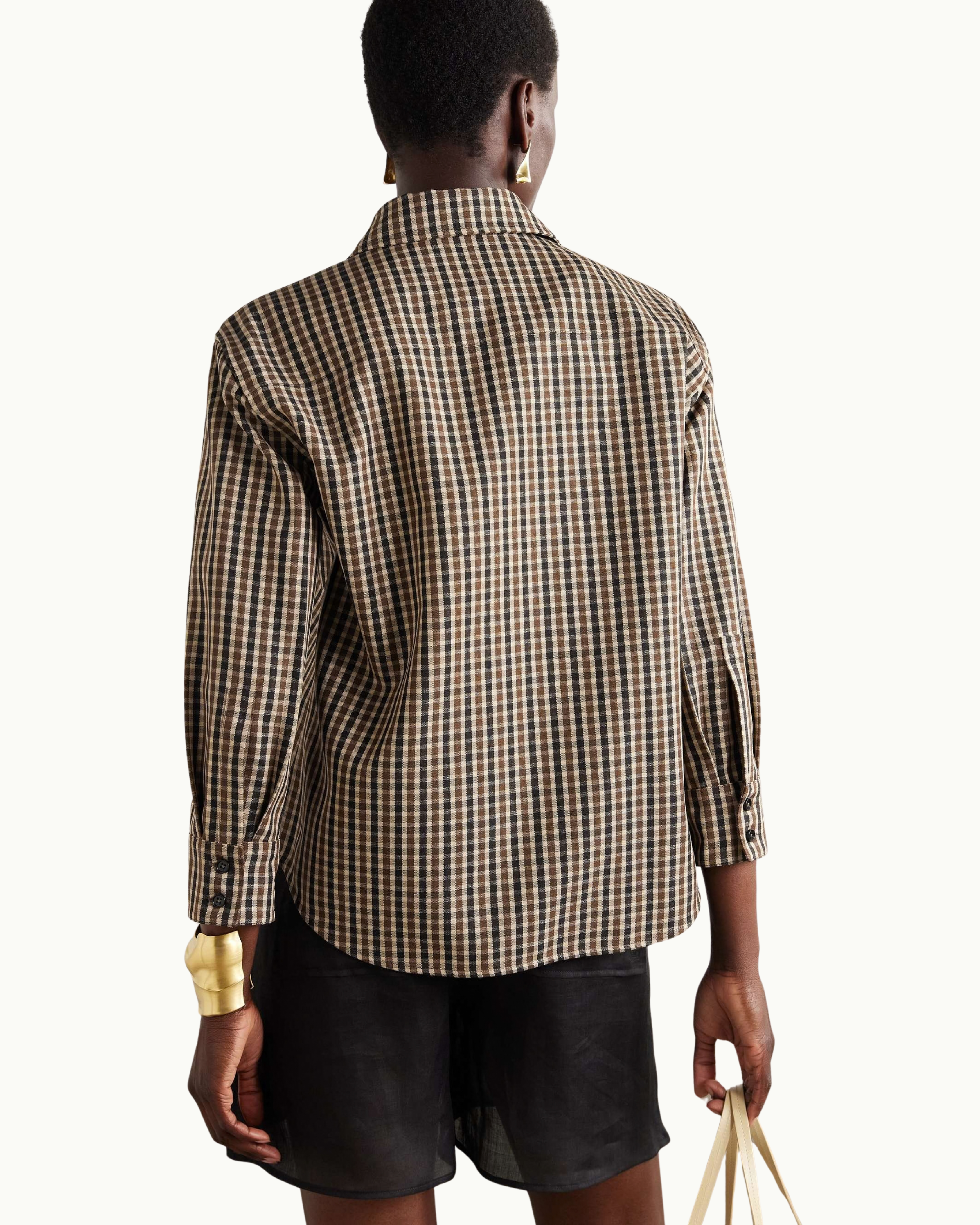 Checked Wool Shirt
