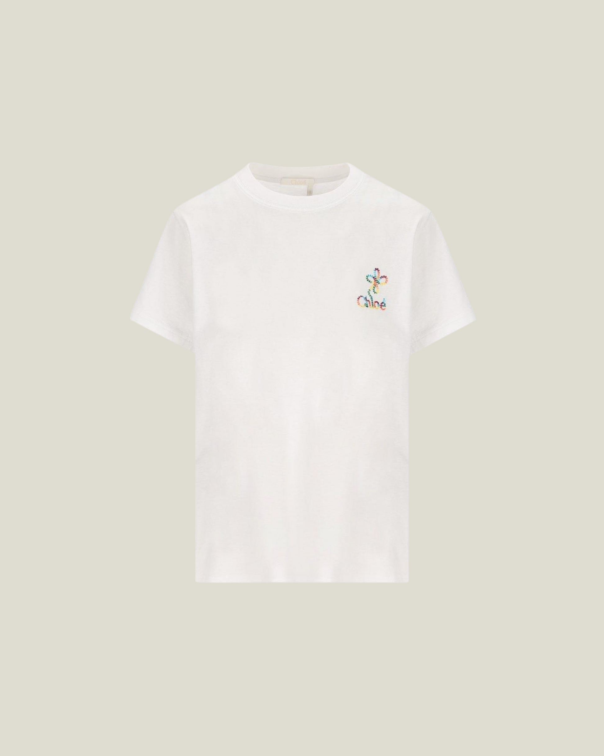 Chloé SS24 Embroidered T-Shirt