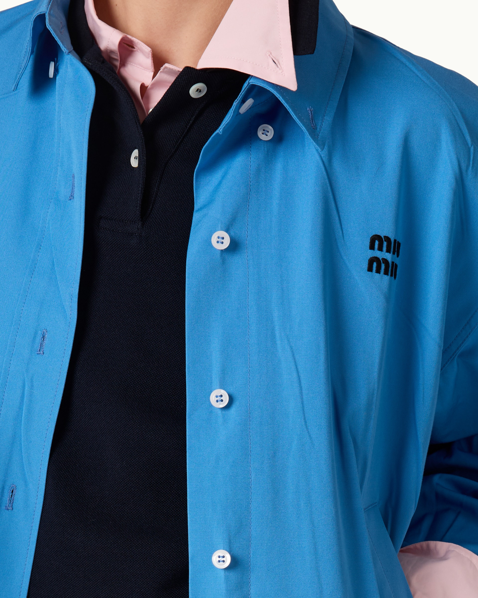Poplin Blouson Jacket