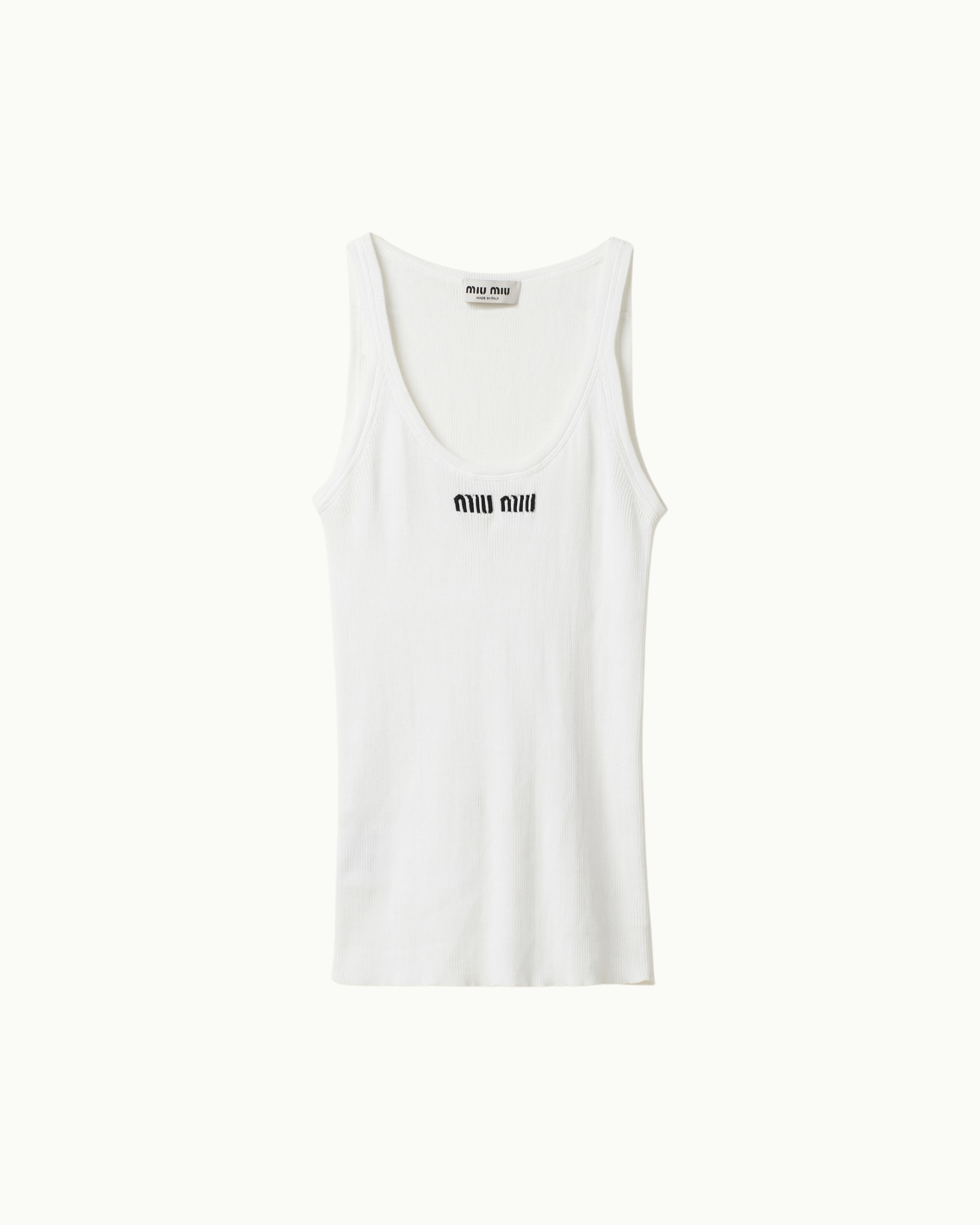 Cotton Knit Tank Top