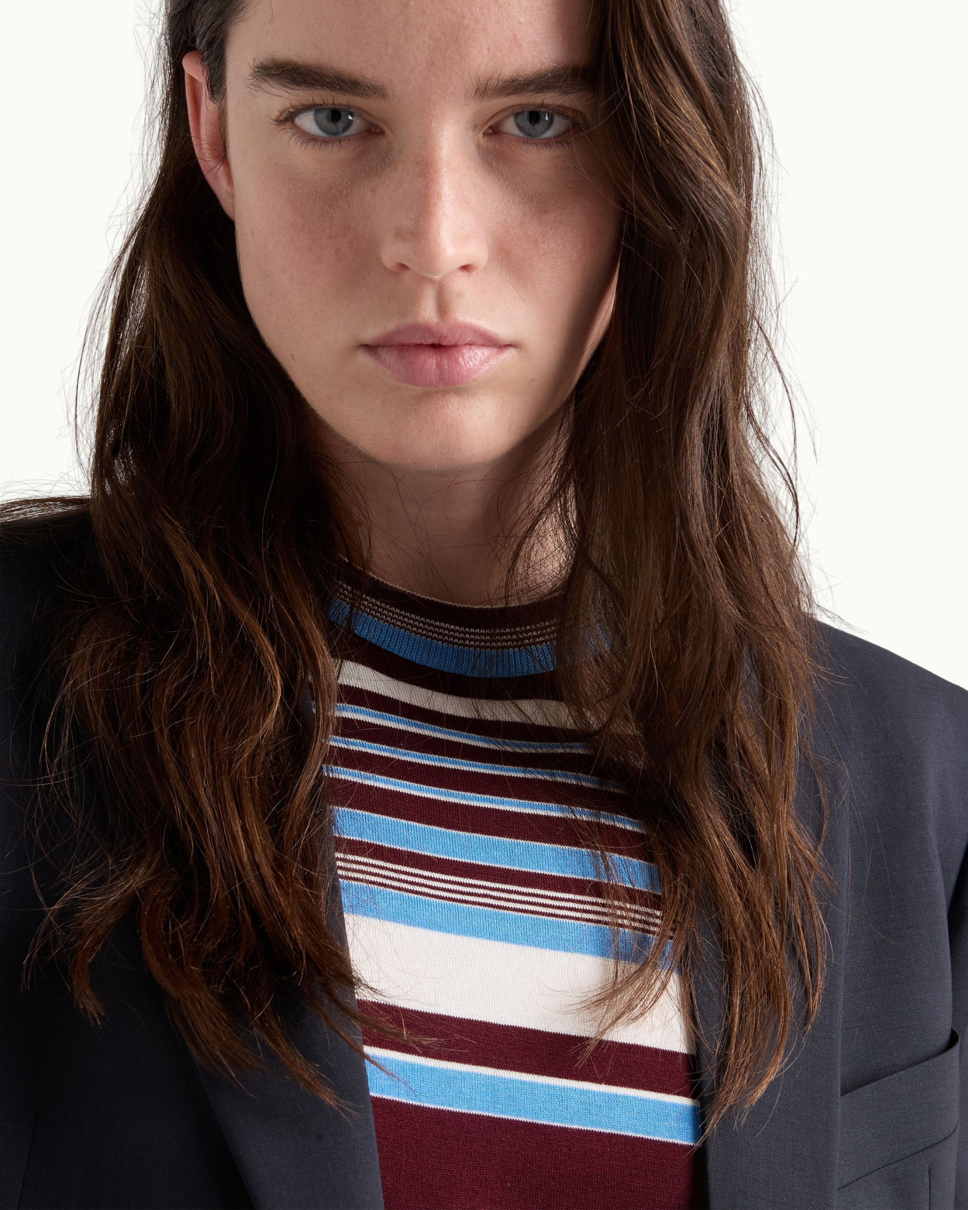 Striped Cotton Crew-Neck T-Shirt